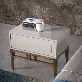 Noptiera eleganta design modern Platin AC-CP1709-H