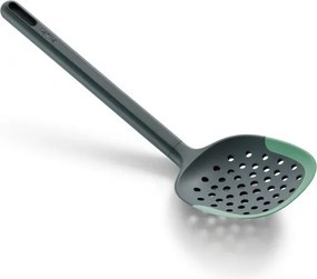 Lingura cu fante Lekue 1010183, 29x6,4x9,5 cm, +4°C/+220°C, Rezistenta la zgarieturi, Rasina poliesterica, Verde