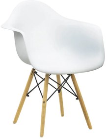 RESIGILAT - Scaun living BUC 240 alb