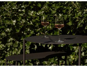 Masă de dining neagră rotundă din metal ø 70 cm Disc – Zone