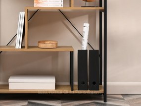 Raft Harp B (stejar + negru). 1111356
