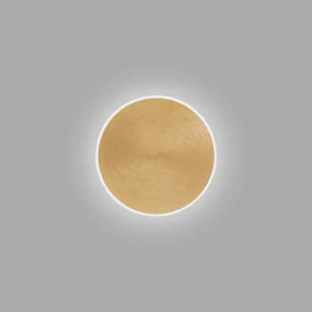 Aplica de perete cu lumina ambientala LED FORTUNA 38cm alb, negru sau auriu
