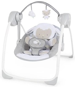 Ingenuity - Leagăn pentru copii CUDDLE LAMB cu melodie, 4xLR14