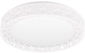 Plafonieră albă LED ø 48 cm Cluster – Trio