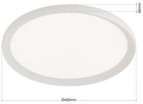 Orion - Plafonieră LED KANT LED/30W/230V 2700/3200/4000K Ø 40 cm albă