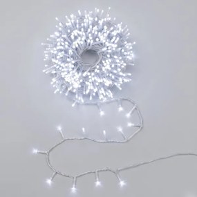 Aigostar - Ghirlandă luminoasă de Crăciun pentru exterior 2000xLED/8 funcții 103m IP44 alb rece
