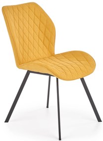 Scaun de sufragerie Cruz (Galben). 1008269