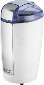 Rasnita de cafea ECG KM 110, 200 W, 80 g, culoare alb cu argintiu