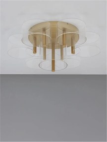 Lustra LED aplicata design ultra-modern GATLIN 41W