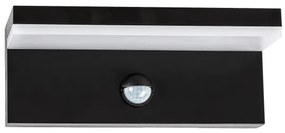 Aplică LED de exterior cu senzor Rabalux 77115 ZARAGOZA LED/9W/230V IP54 negru