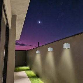 Aplică LED de exterior Rabalux 77170 HALLSTATT LED/10W/230V IP54 gri