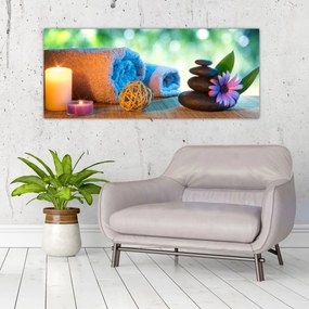 Tablou - Relaxare masaj pictura (120x50 cm)
