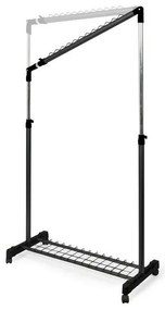 Suport pentru haine Compactor Scari, negru