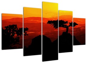 Tablou -Apus de soare (150x105 cm)