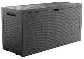 Cutie de depozitare pentru grădină Emily 270L, antracit, din plastic