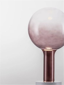 Veioza, Lampa de masa LED stil modern NOSTOS maro