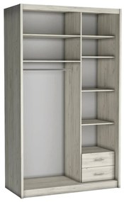 Dulap de haine Karoly (craft alb) . 1055435