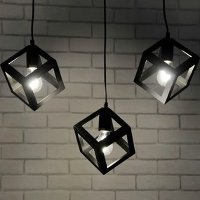 lustră pe cablu SWEDEN 3xE27/20W/230V