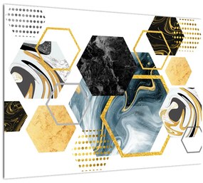 Tablou - Poligon (70x50 cm)