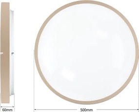 Brilagi - Corp de iluminat LED reglabil GLASS POOL DOUBLE LED/60W/230V 50 cm bej + telecomandă