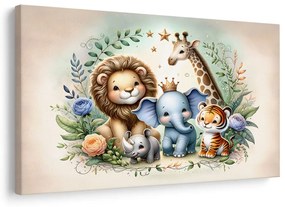 Tablou echipă safari pentru copii