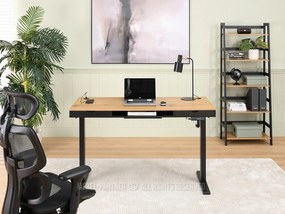 Masă PC Osto 140 (stejar negru + negru). 1109839