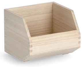 Container depozitare, organizator din lemn