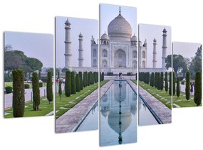 Tablou - Taj Mahal în răsăsrit de soare (150x105 cm)