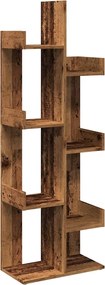 vidaXL Dulap cu cărți din lemn vechi 48x25,5x140 cm din lemn prelucrat