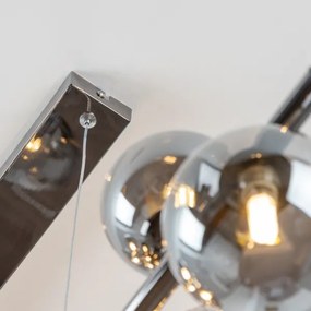 Lustră LED pe cablu Brilagi MILLA 10xG9/3W/230V crom lucios/fumuriu