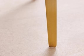 Set 2 scaune, Stofa Structurata, Verde, Metal, Auriu, BOUTIQUE, A-45924 VC