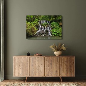 Tablou - Cascadă tropicală (90x60 cm)