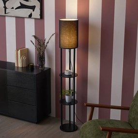 Lampă de podea modernă neagră - Stojon