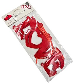 Ghirlandă cu textul Love, 180 cm, H&amp;S Collection