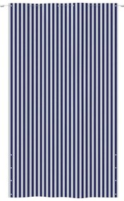 Paravan de balcon,albastru si alb,160 x 240 cm, tesatura oxford Albastru si alb, 160 x 240 cm