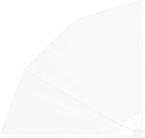 vidaXL Ecran de intimitate pentru balcon Alb 160 x 160 cm Poliester