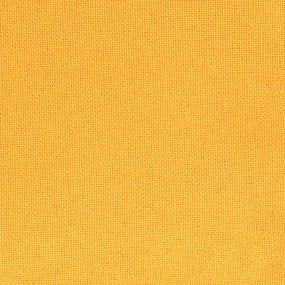 Scaune de bucatarie pivotante, 6 buc., galben mustar, textil 6, galben mustar