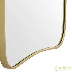 Oglinda design Lux cu rama din alama, Vivienne 59x76,5cm 111587 HZ