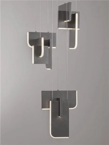 Lustra LED suspendata design decorativ 2700K TOTEM