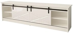 Masă TV cu șemineu electric Selwyn  (wotan). Promo -17%. 1122965