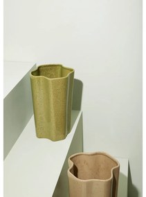 Vază bej din ceramică (înălțime 30 cm) Sapo – Hübsch