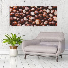 Tablou - Castane coapte (120x50 cm)