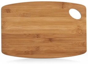 Tocator din lemn de bambus, Board Medium Natural, L34xl23xH0,8 cm