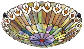 Quoizel QZ-WATKINS-F-VB - Plafonieră WATKINS, 2xE27/60W/230V, diam. 42 cm