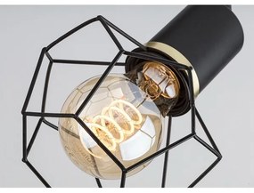 Spot Rabalux 71067 FRAN 3xE27/40W/230V negru