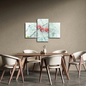 Tablou cu măcieșe înghețate (90x60 cm)