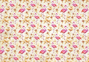 Fototapet - Flamingo (254x184 cm)
