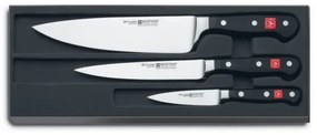 Wüsthof - Set 3 cuțite de bucătărie CLASSIC, negru