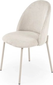 Scaun K606 gri deschis/casmir, stofa/metal, 50x53x87 cm