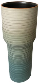 Vaza ceramica Griselda 35cm, Gri  Verde